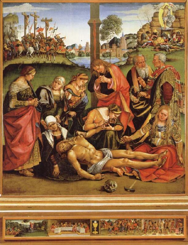 Luca Signorelli The Mourning of Christ China oil painting art